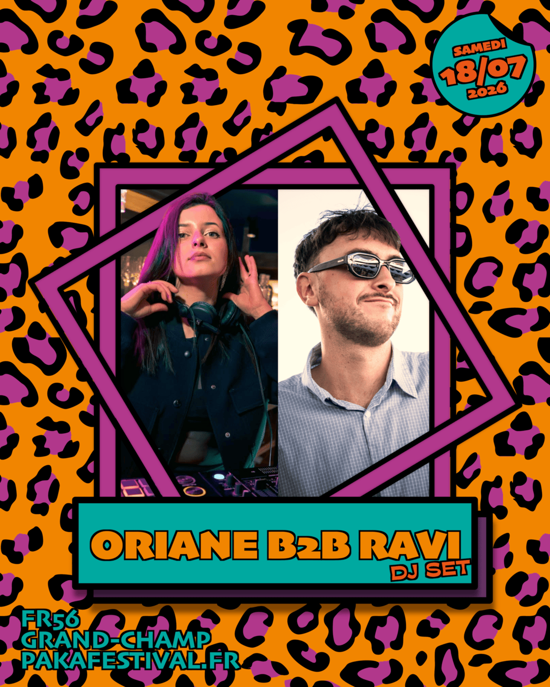 Oriane B2B Ravi - DJ set